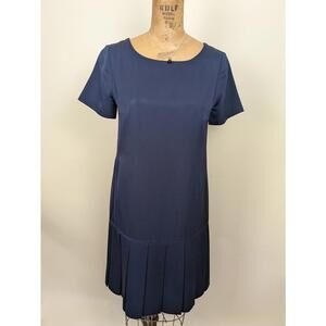 1980's/90's rare courreges navy tennis pleated dress